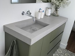 LAVABO GRIS-VERDE